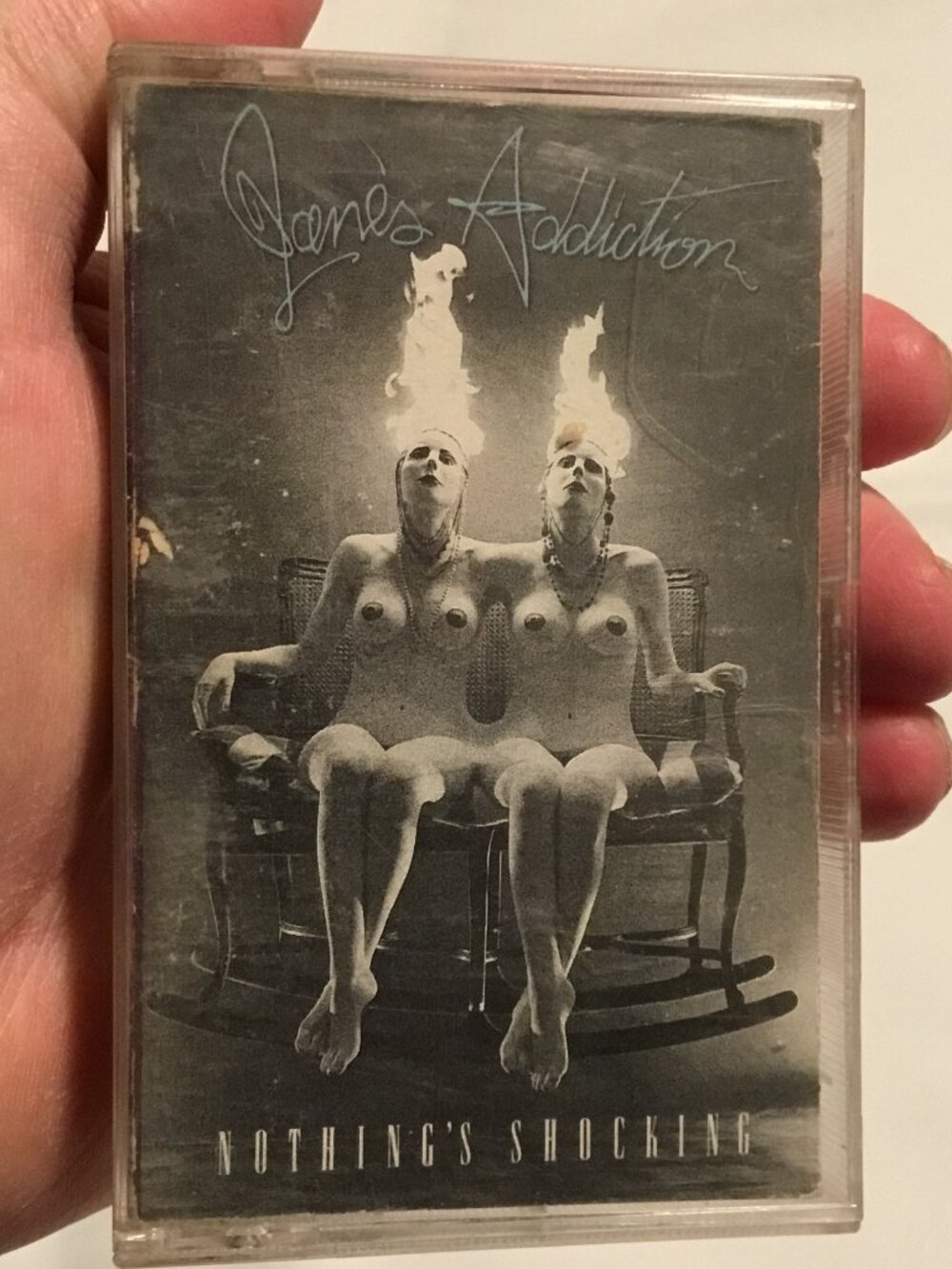 JANE'S ADDICTION Nothing's Shocking (1988) CASSETTE TAPE Perry Farell Rock